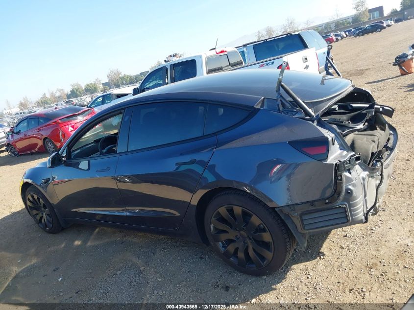 2021 Tesla Model 3 Standard Range Plus Rear-Wheel Drive VIN: 5YJ3E1EA6MF094768 Lot: 43943565
