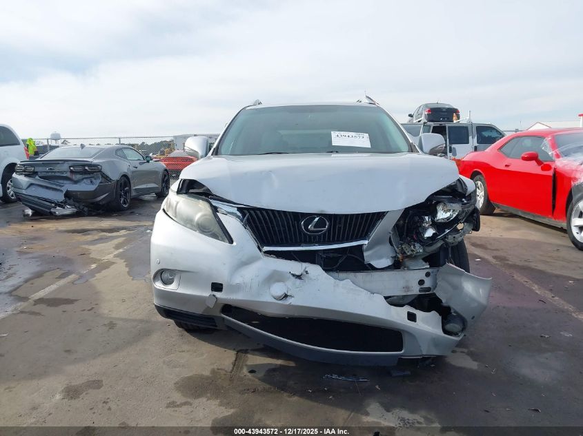 2010 Lexus Rx 350 VIN: 2T2BK1BA5AC020858 Lot: 43943572