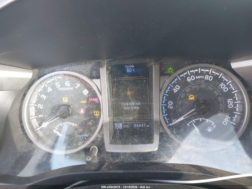 2017 Toyota Tacoma Sr5 VIN: 5TFAX5GN1HX089790 Lot: 43943579