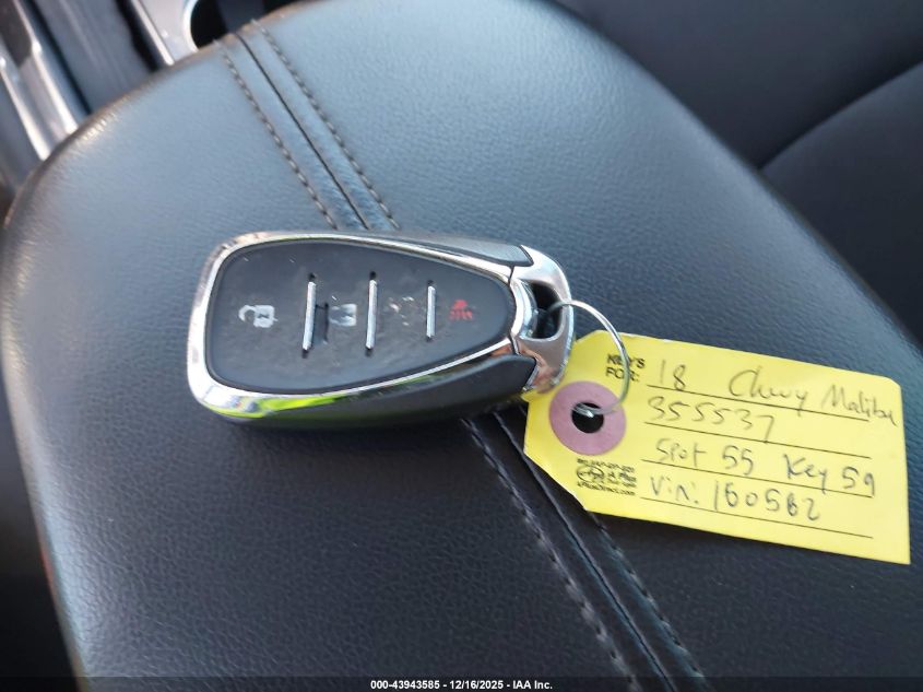 2018 Chevrolet Malibu Lt VIN: 1G1ZD5ST7JF160562 Lot: 43943585