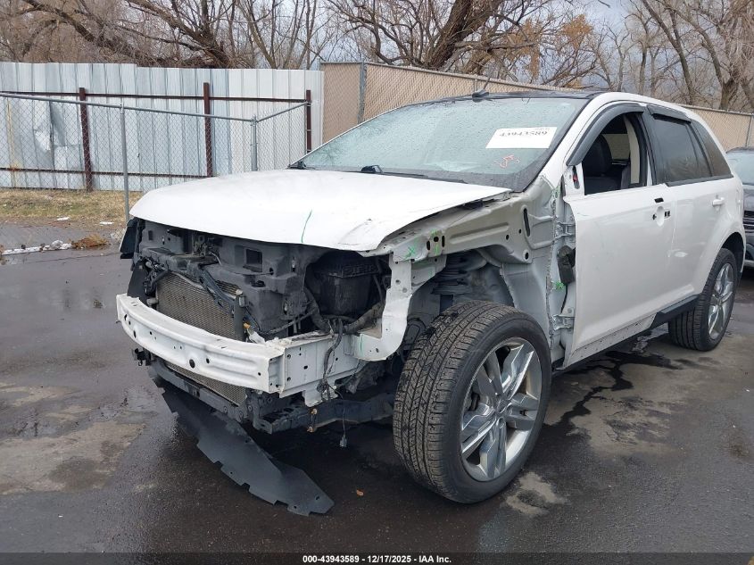 2013 Ford Edge Sel VIN: 2FMDK4JC4DBE07508 Lot: 43943589