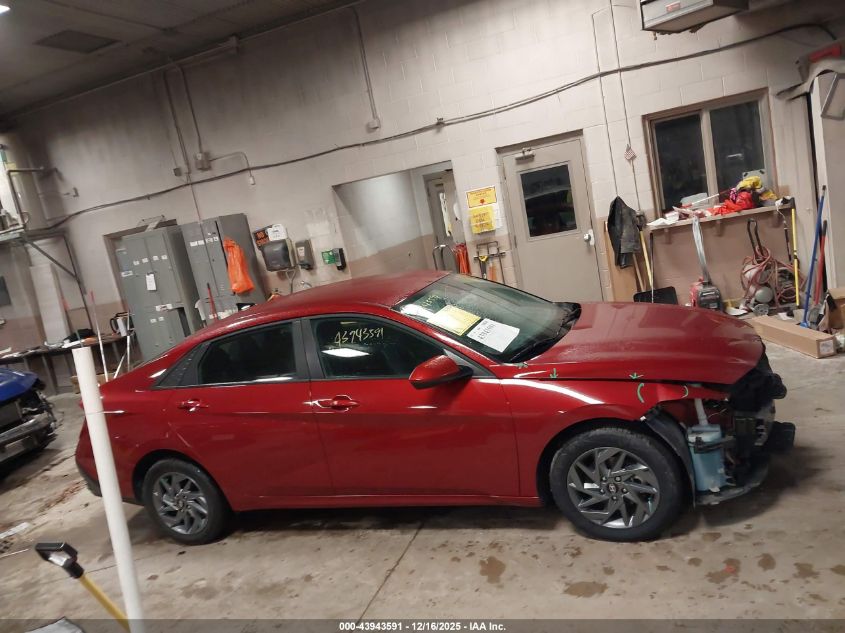 2024 Hyundai Elantra Hybrid Blue VIN: KMHLM4DJ9RU114513 Lot: 43943591