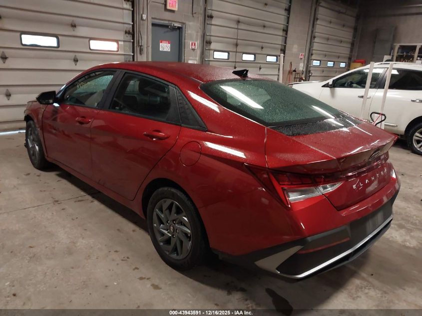 2024 Hyundai Elantra Hybrid Blue VIN: KMHLM4DJ9RU114513 Lot: 43943591