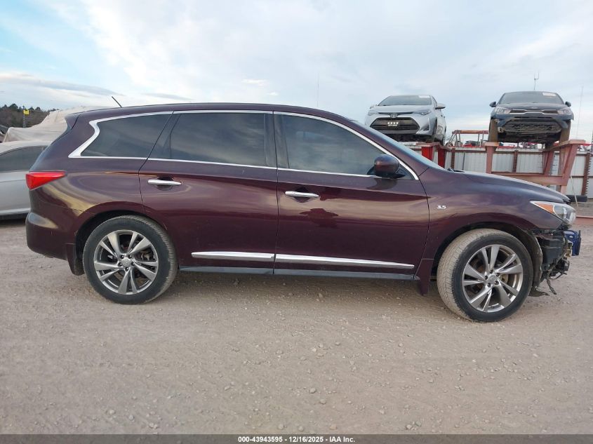 2015 Infiniti Qx60 VIN: 5N1AL0MMXFC521867 Lot: 43943595