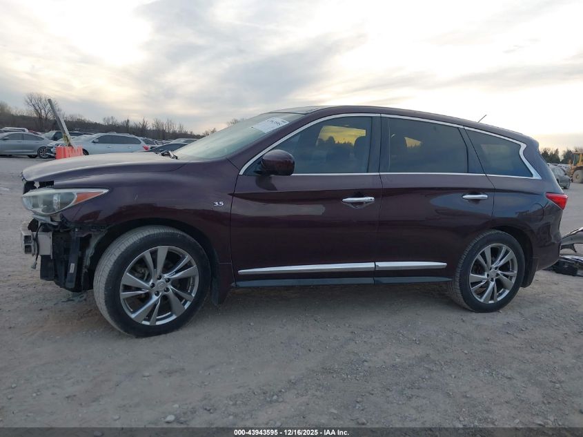 2015 Infiniti Qx60 VIN: 5N1AL0MMXFC521867 Lot: 43943595