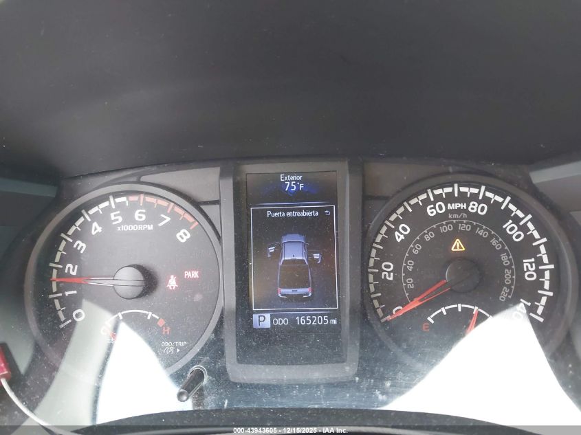 2018 Toyota Tacoma Sr VIN: 5TFAX5GN3JX109236 Lot: 43943605