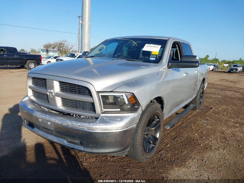 2012 Ram 1500 Sport VIN: 1C6RD7MT2CS105647 Lot: 43943611