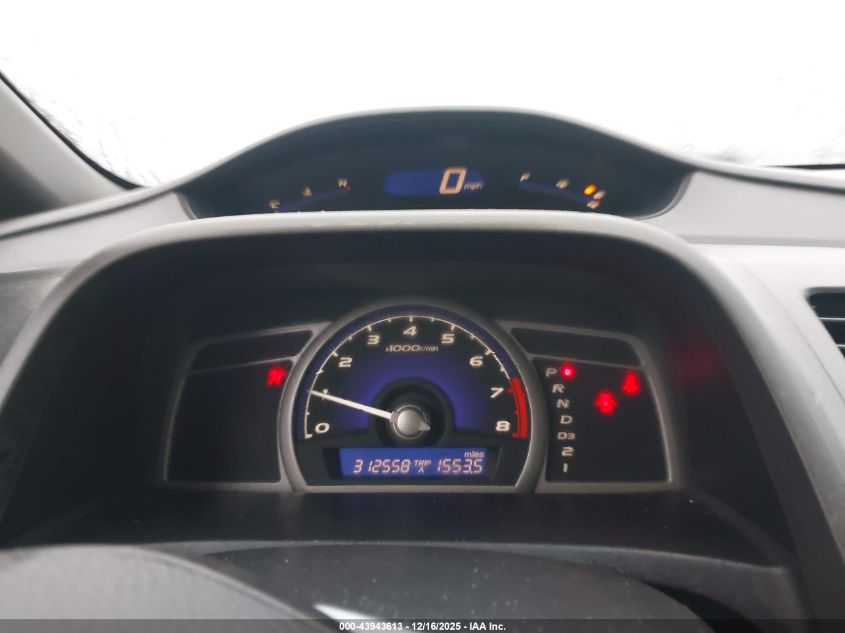 2008 Honda Civic Lx VIN: 2HGFA16538H306635 Lot: 43943613