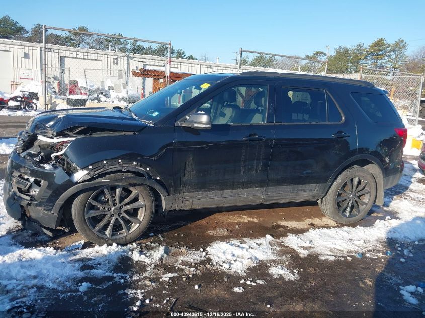 2017 Ford Explorer Xlt VIN: 1FM5K8D84HGD74415 Lot: 43943615