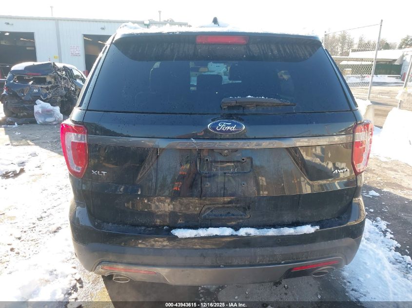 2017 Ford Explorer Xlt VIN: 1FM5K8D84HGD74415 Lot: 43943615