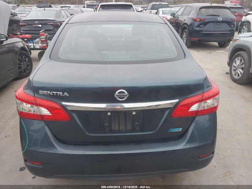 2014 Nissan Sentra S VIN: 3N1AB7AP9EY283582 Lot: 43943616