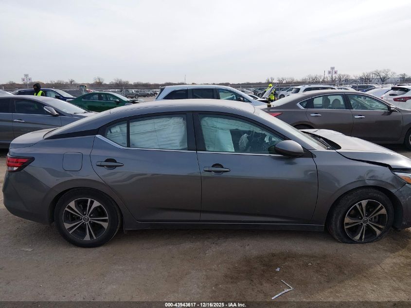 2022 Nissan Sentra Sv Xtronic Cvt VIN: 3N1AB8CV5NY256218 Lot: 43943617