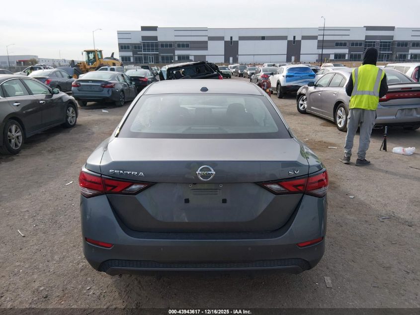 2022 Nissan Sentra Sv Xtronic Cvt VIN: 3N1AB8CV5NY256218 Lot: 43943617