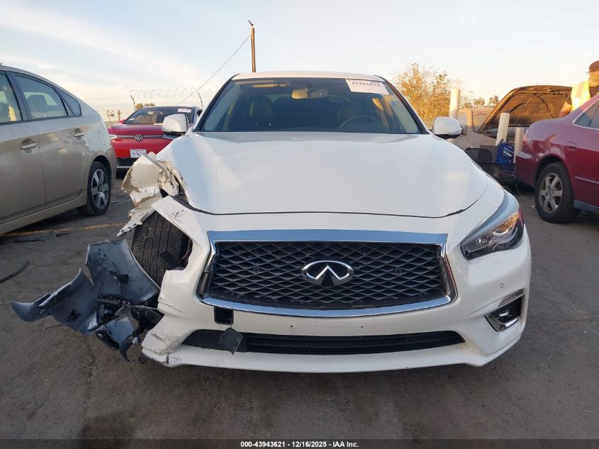 2020 Infiniti Q50 Luxe VIN: JN1EV7APXLM208379 Lot: 43943621