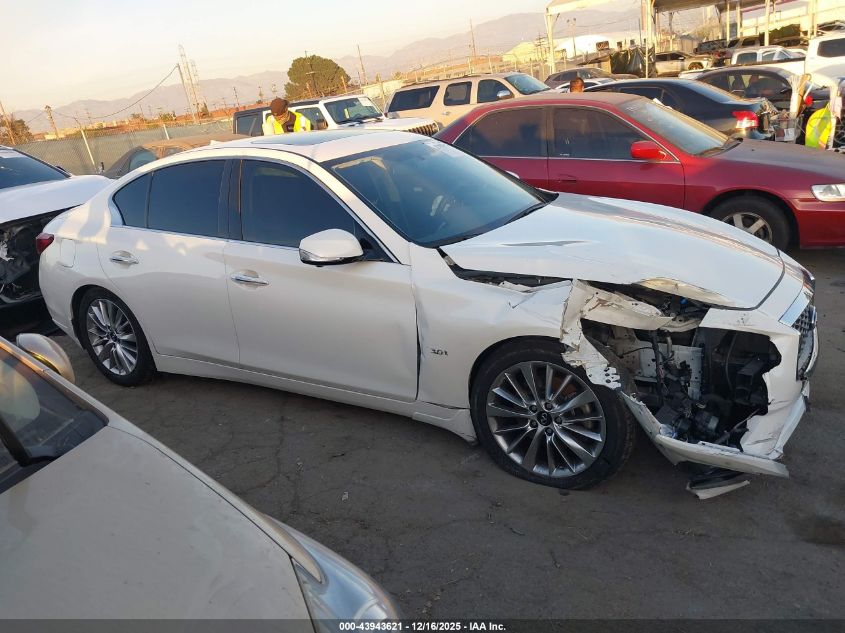 2020 Infiniti Q50 Luxe VIN: JN1EV7APXLM208379 Lot: 43943621