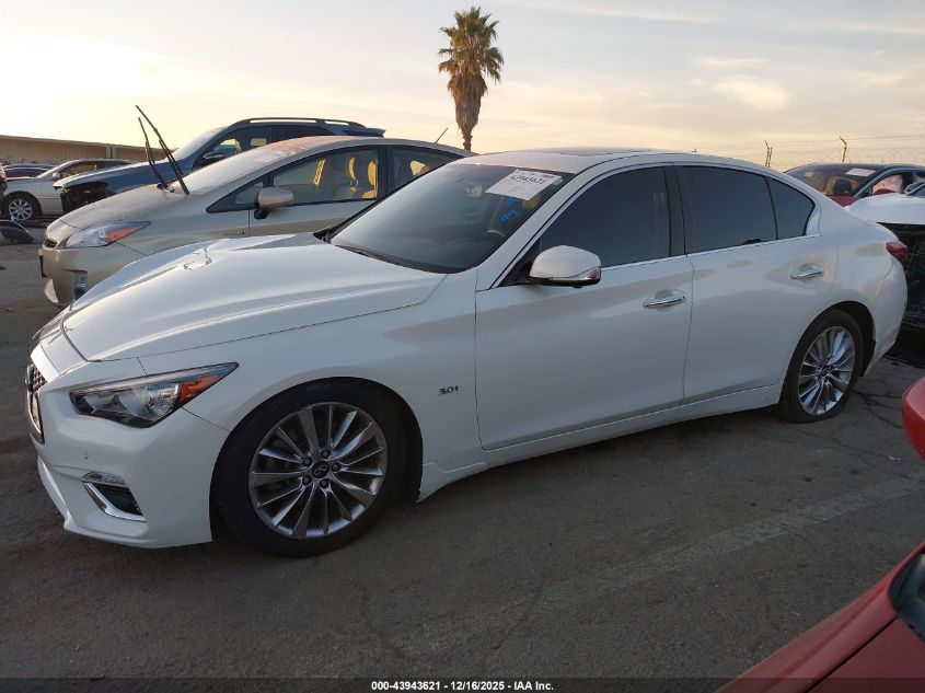2020 Infiniti Q50 Luxe VIN: JN1EV7APXLM208379 Lot: 43943621