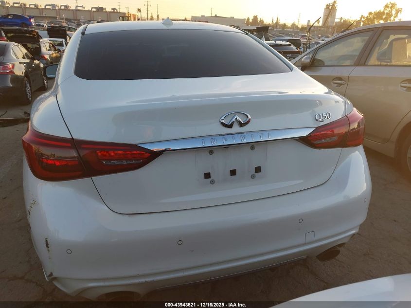 2020 Infiniti Q50 Luxe VIN: JN1EV7APXLM208379 Lot: 43943621