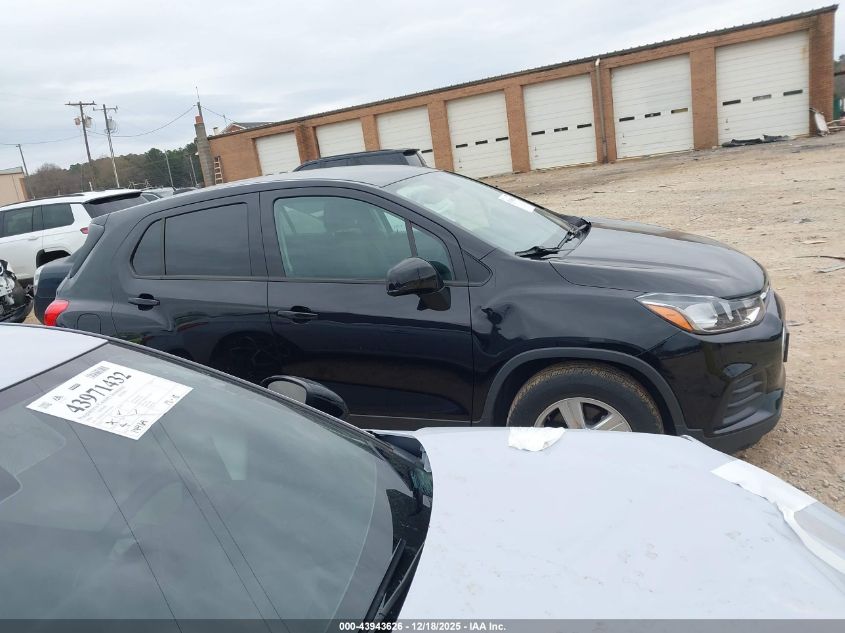 2019 Chevrolet Trax Ls VIN: 3GNCJKSB4KL390666 Lot: 43943626
