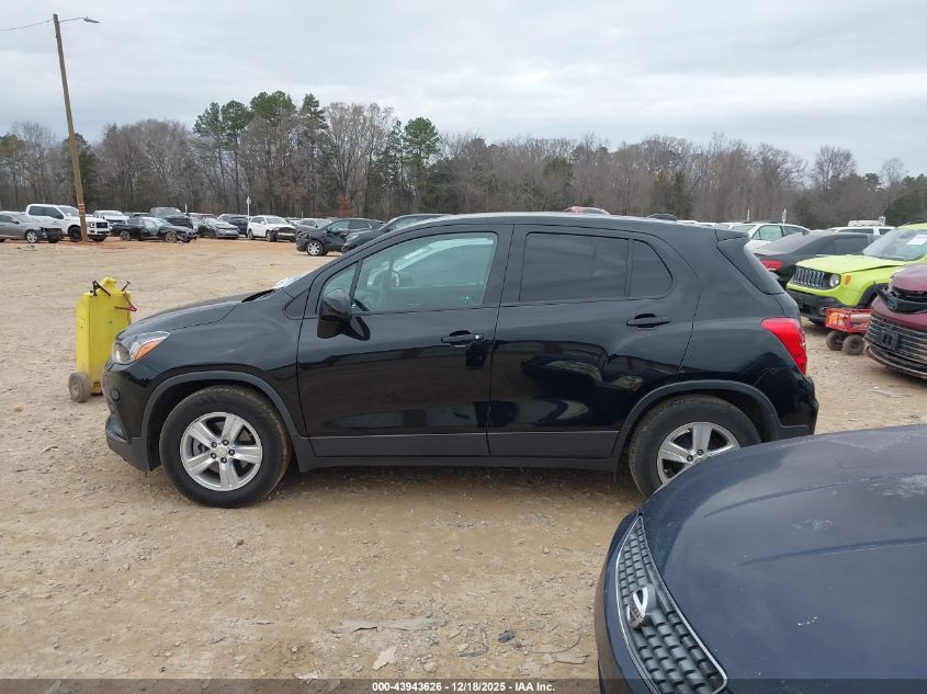 2019 Chevrolet Trax Ls VIN: 3GNCJKSB4KL390666 Lot: 43943626