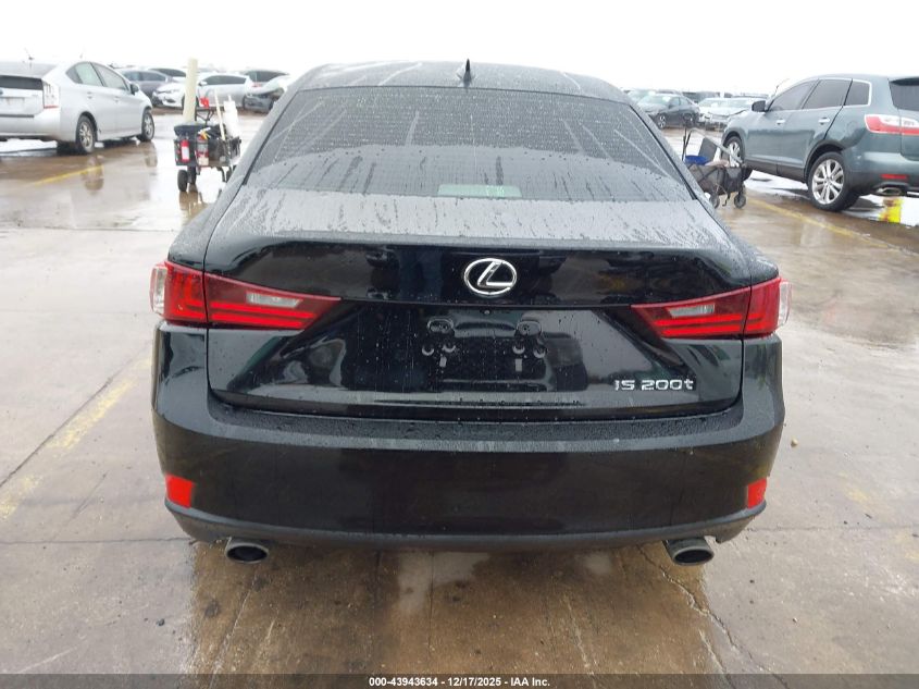 2016 Lexus Is 200T VIN: JTHBA1D29G5033002 Lot: 43943634