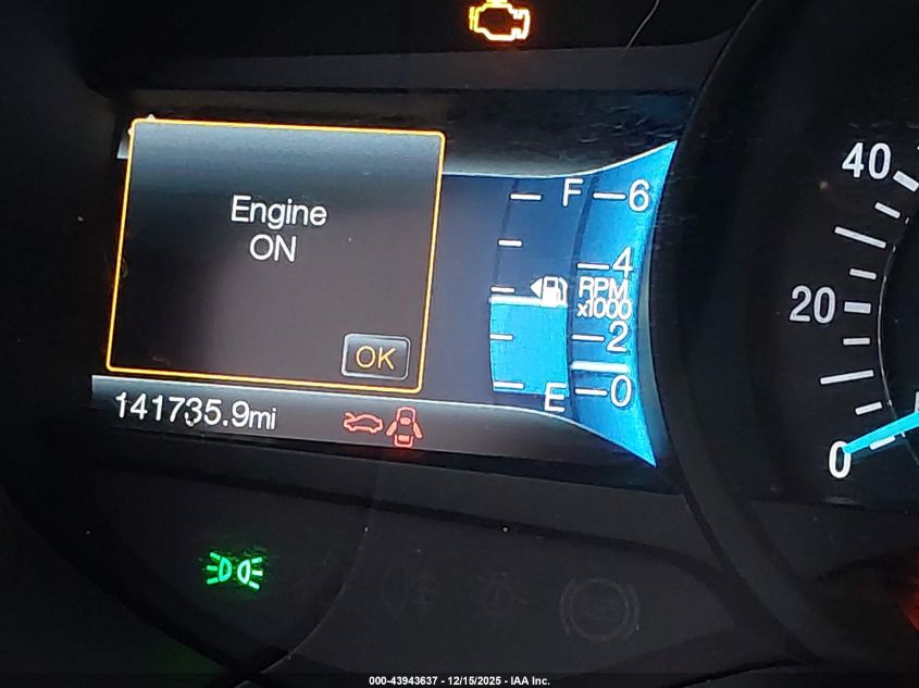 2015 Ford Edge Sel VIN: 2FMTK3J95FBB49190 Lot: 43943637