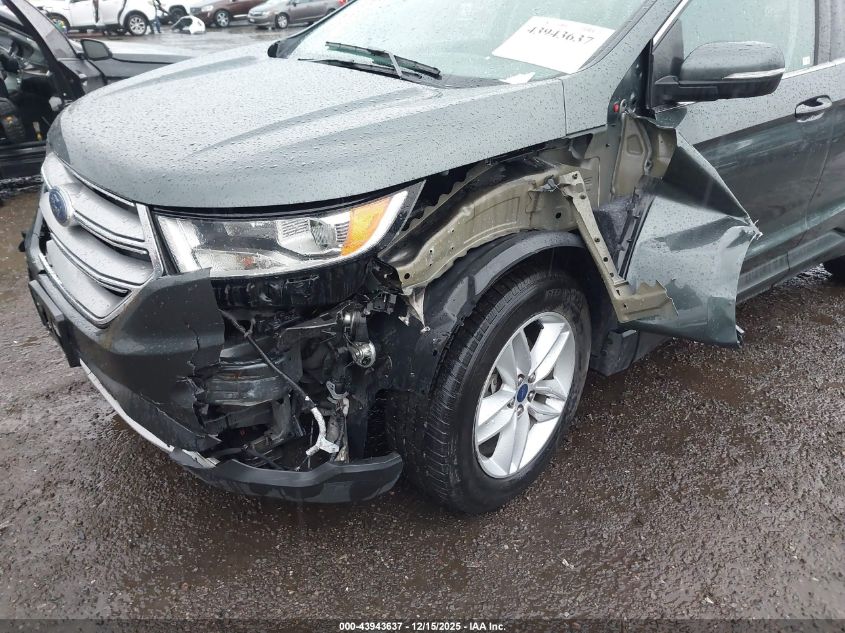 2015 Ford Edge Sel VIN: 2FMTK3J95FBB49190 Lot: 43943637