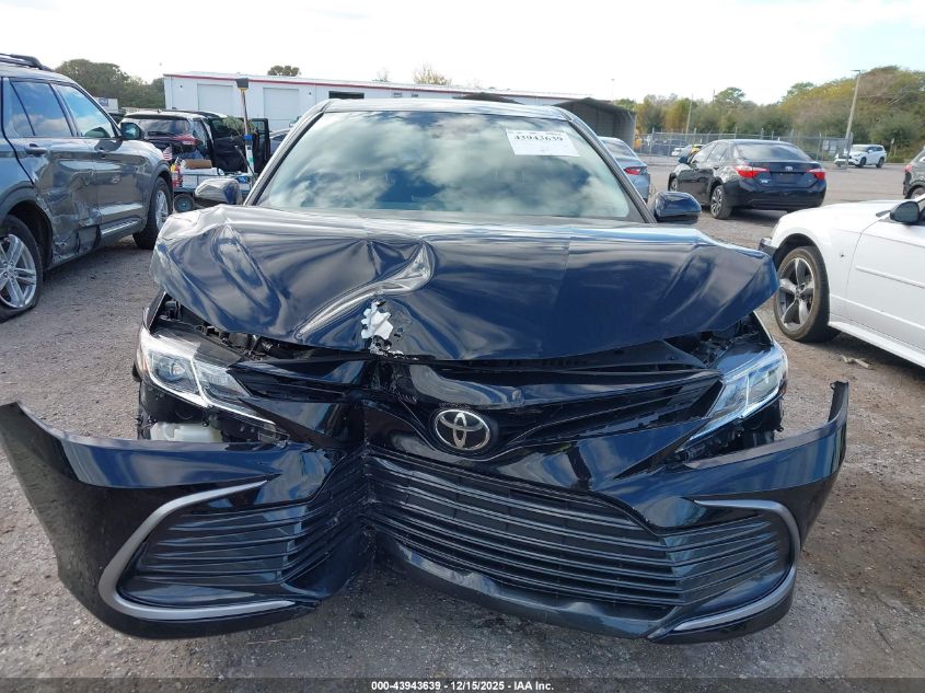 2021 Toyota Camry Le VIN: 4T1C11AK0MU476422 Lot: 43943639