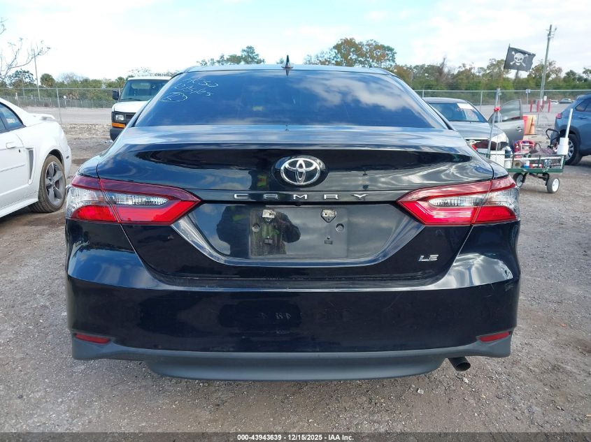 2021 Toyota Camry Le VIN: 4T1C11AK0MU476422 Lot: 43943639