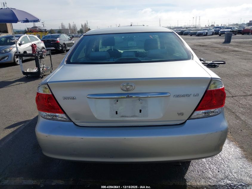 2005 Toyota Camry Le V6 VIN: 4T1BF30K15U595284 Lot: 43943641