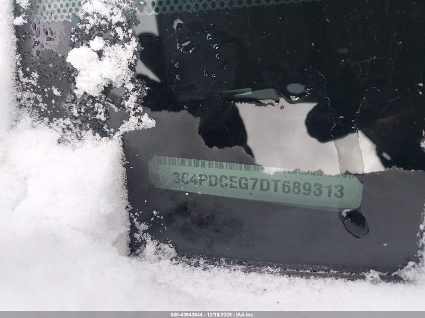 2013 Dodge Journey R/T VIN: 3C4PDCEG7DT689313 Lot: 43943644