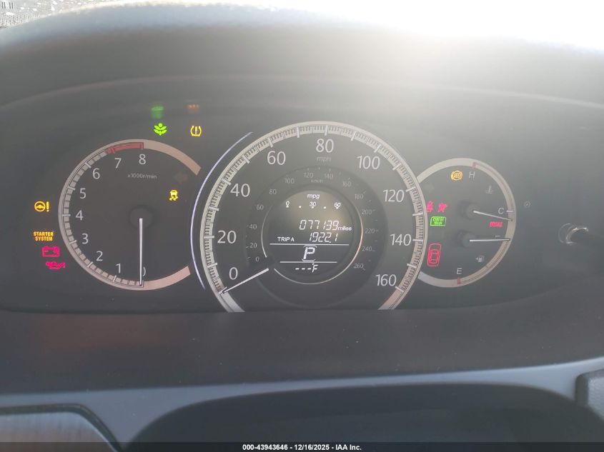 2014 Honda Accord Ex VIN: 1HGCR2F71EA135574 Lot: 43943646