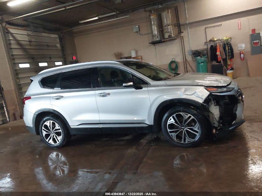 2019 Hyundai Santa Fe Limited 2.0T VIN: 5NMS5CAA4KH020192 Lot: 43943647