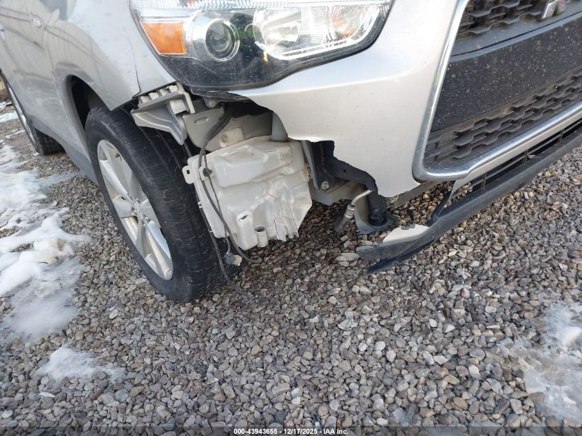 2015 Mitsubishi Outlander Sport Es VIN: 4A4AP3AW2FE038239 Lot: 43943655