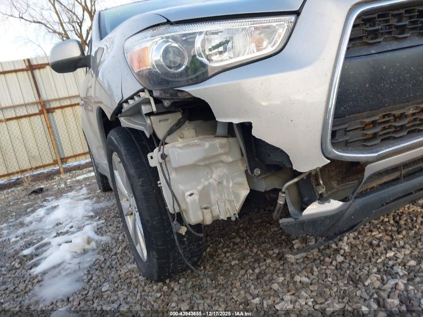 2015 Mitsubishi Outlander Sport Es VIN: 4A4AP3AW2FE038239 Lot: 43943655