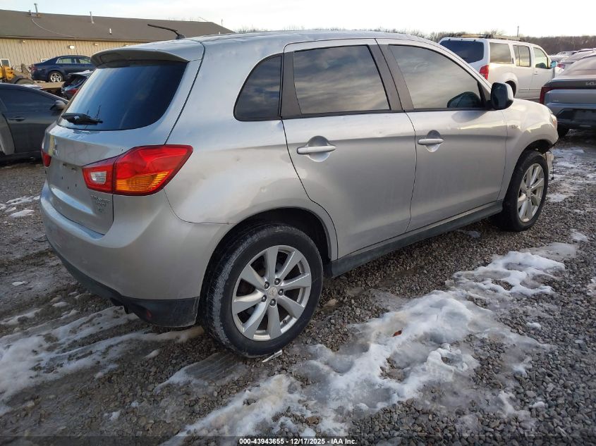 2015 Mitsubishi Outlander Sport Es VIN: 4A4AP3AW2FE038239 Lot: 43943655