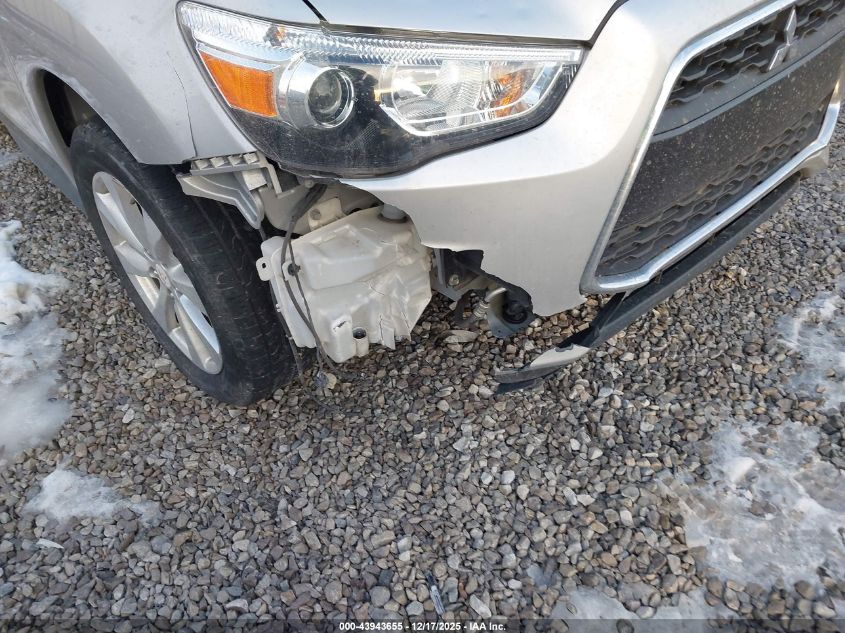 2015 Mitsubishi Outlander Sport Es VIN: 4A4AP3AW2FE038239 Lot: 43943655