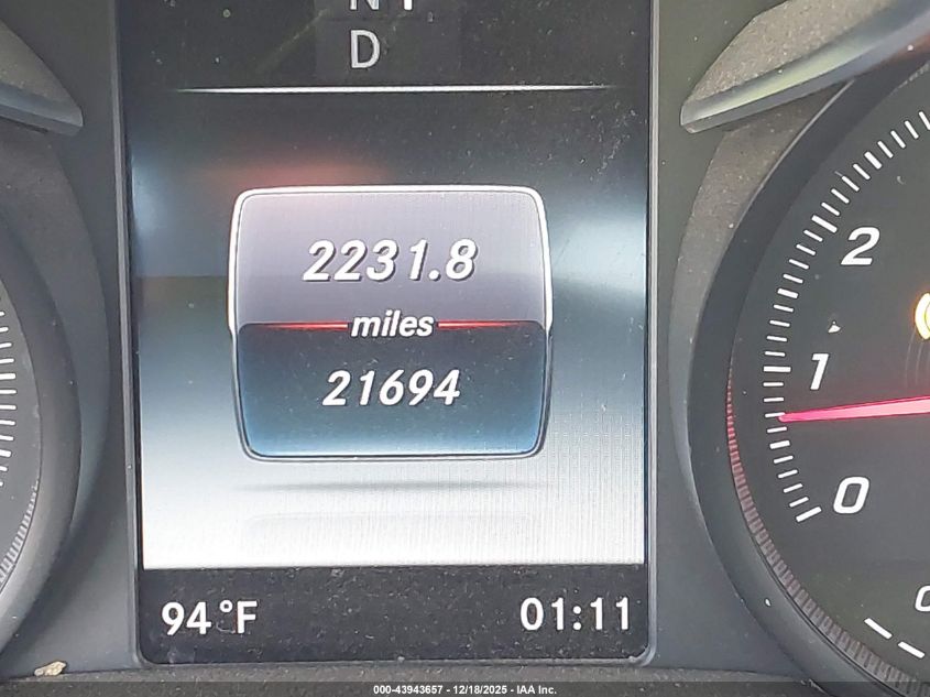 2018 Mercedes-Benz C 300 VIN: WDDWF4JB9JR404871 Lot: 43943657