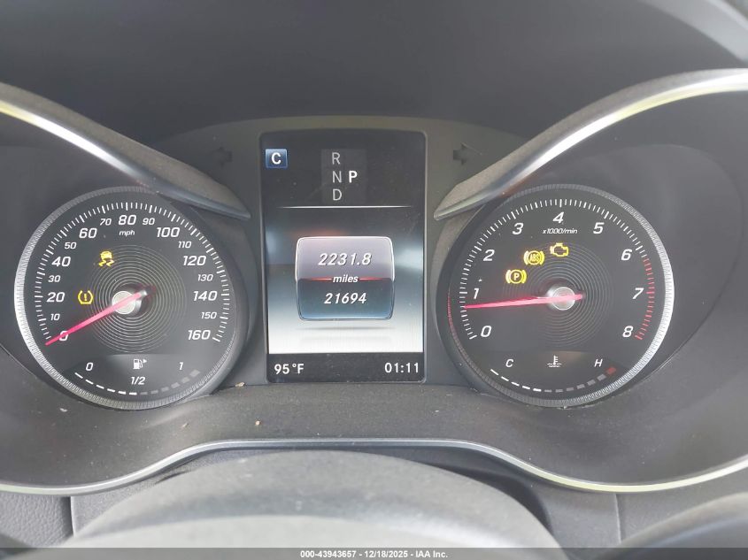 2018 Mercedes-Benz C 300 VIN: WDDWF4JB9JR404871 Lot: 43943657