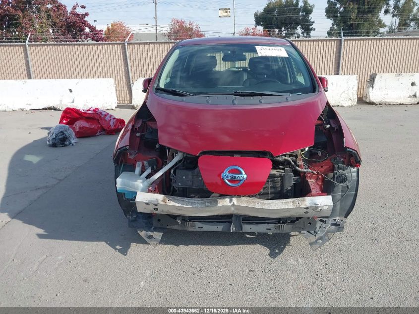 2015 Nissan Leaf S VIN: 1N4AZ0CP5FC315778 Lot: 43943662