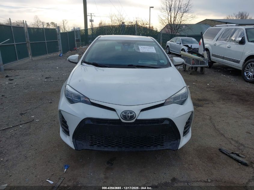 2017 Toyota Corolla Se VIN: 5YFBURHE5HP587315 Lot: 43943665