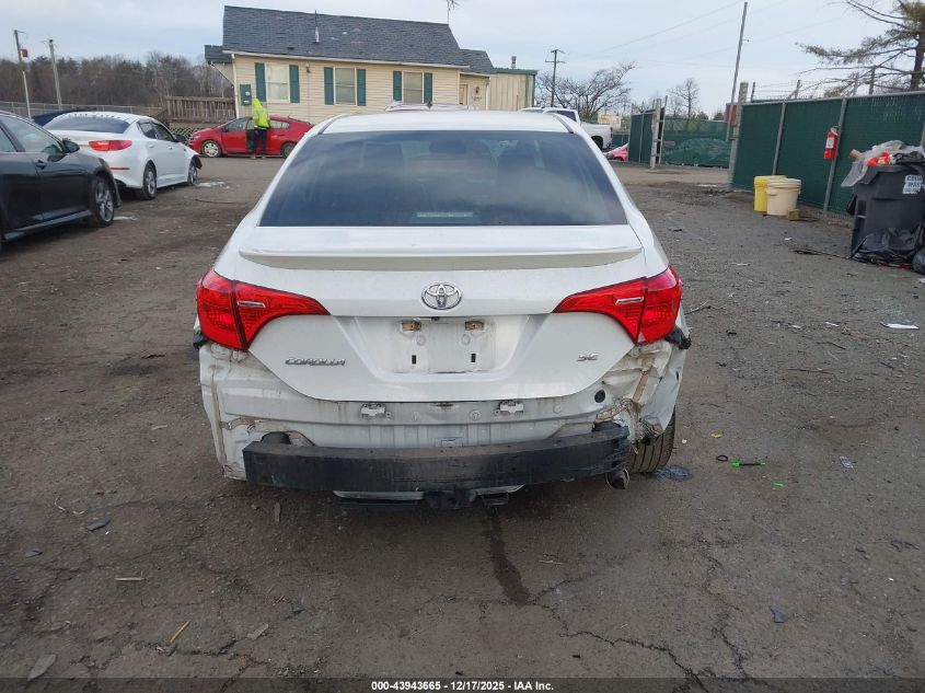 2017 Toyota Corolla Se VIN: 5YFBURHE5HP587315 Lot: 43943665