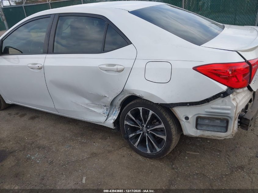 2017 Toyota Corolla Se VIN: 5YFBURHE5HP587315 Lot: 43943665