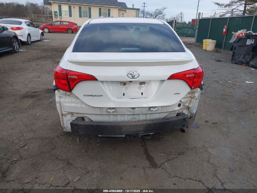 2017 Toyota Corolla Se VIN: 5YFBURHE5HP587315 Lot: 43943665