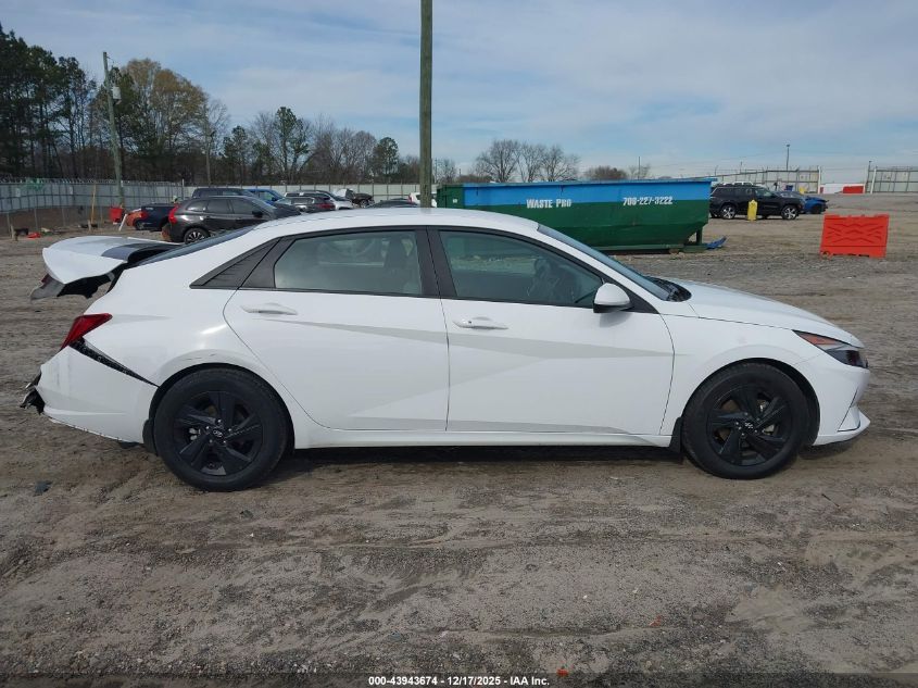 2023 Hyundai Elantra Hybrid Blue VIN: KMHLM4AJ0PU044675 Lot: 43943674
