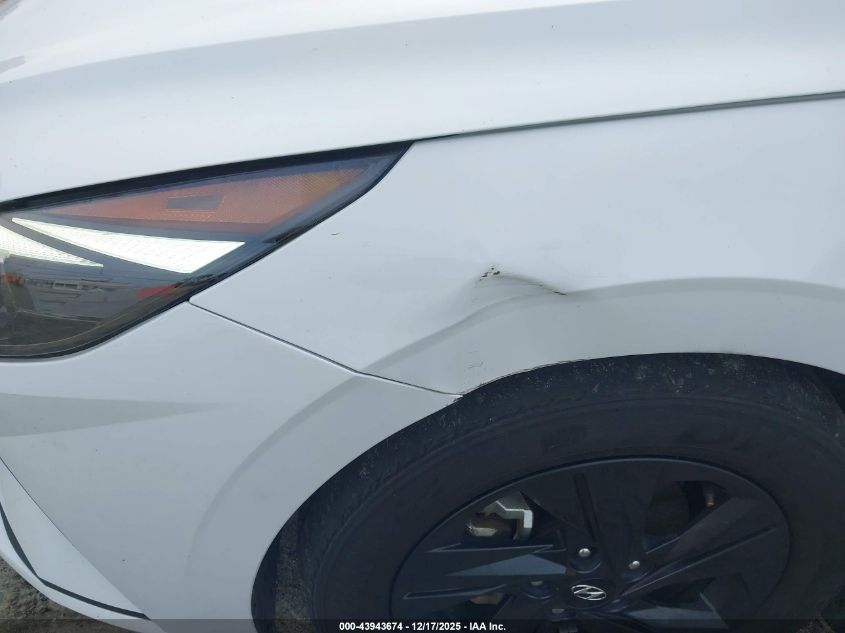 2023 Hyundai Elantra Hybrid Blue VIN: KMHLM4AJ0PU044675 Lot: 43943674