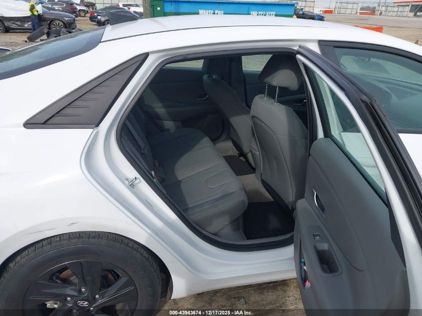 2023 Hyundai Elantra Hybrid Blue VIN: KMHLM4AJ0PU044675 Lot: 43943674