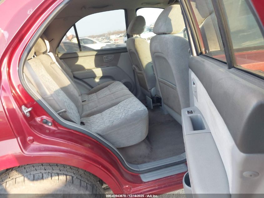 2008 Kia Sorento Lx VIN: KNDJD735285854074 Lot: 43943678