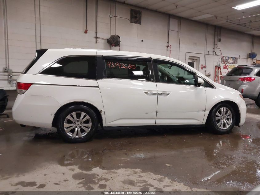 2015 Honda Odyssey Ex-L VIN: 5FNRL5H6XFB068370 Lot: 43943680