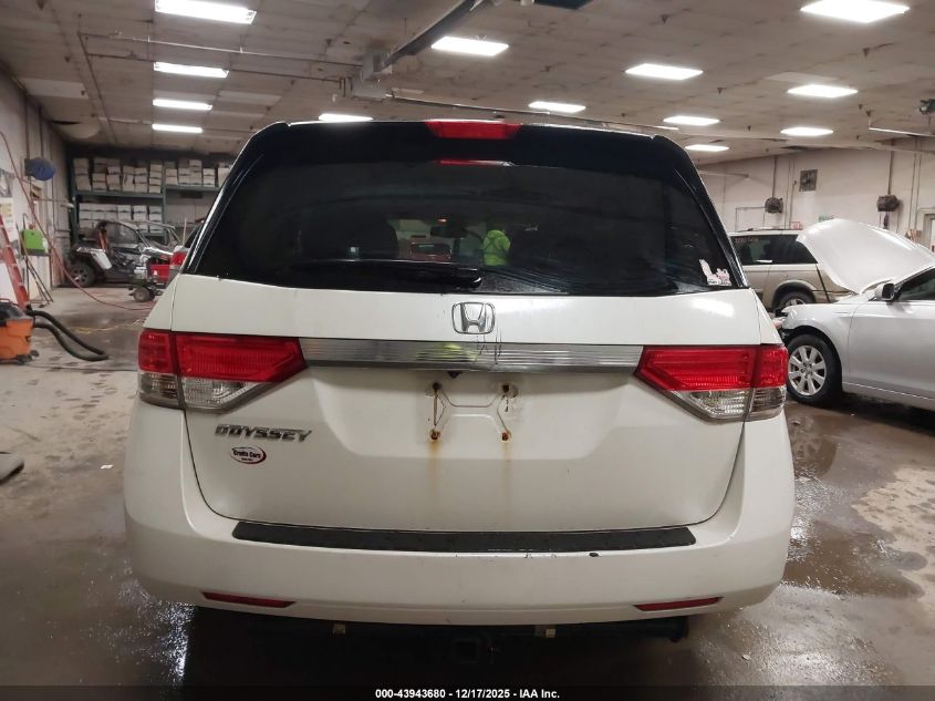 2015 Honda Odyssey Ex-L VIN: 5FNRL5H6XFB068370 Lot: 43943680