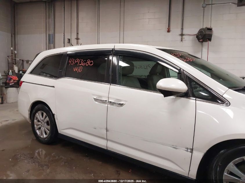 2015 Honda Odyssey Ex-L VIN: 5FNRL5H6XFB068370 Lot: 43943680